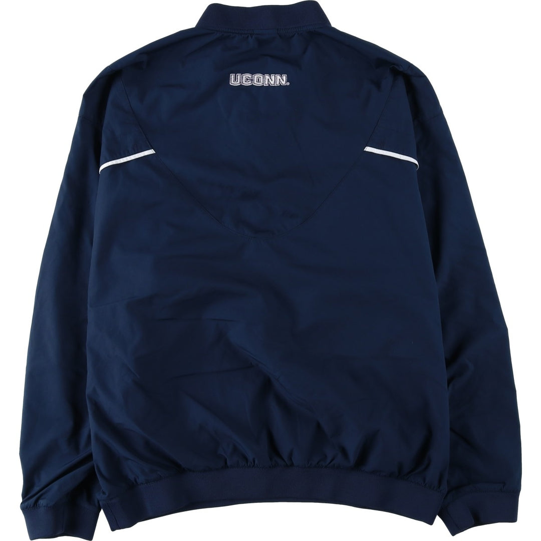 ~2000'S Nike Team CLIMA-FIT Half-Zip Warm-Up Pullover, Men's Size L (approx.) polyester navy blue type Vintage Second Hand