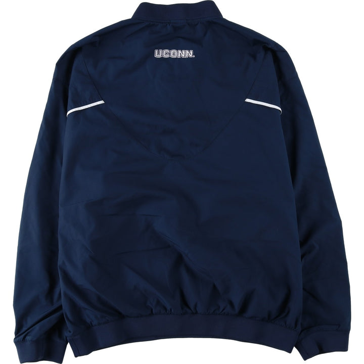 ~2000'S Nike Team CLIMA-FIT Half-Zip Warm-Up Pullover, Men's Size L (approx.) polyester navy blue type Vintage Second Hand
