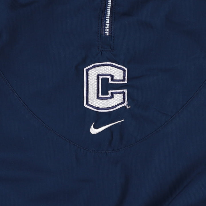 ~2000'S Nike Team CLIMA-FIT Half-Zip Warm-Up Pullover, Men's Size L (approx.) polyester navy blue type Vintage Second Hand