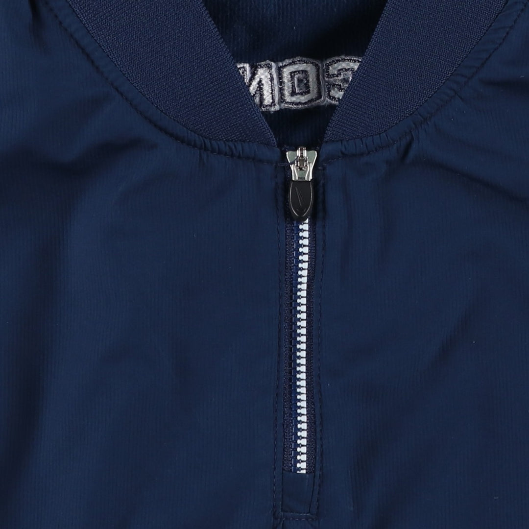 ~2000'S Nike Team CLIMA-FIT Half-Zip Warm-Up Pullover, Men's Size L (approx.) polyester navy blue type Vintage Second Hand