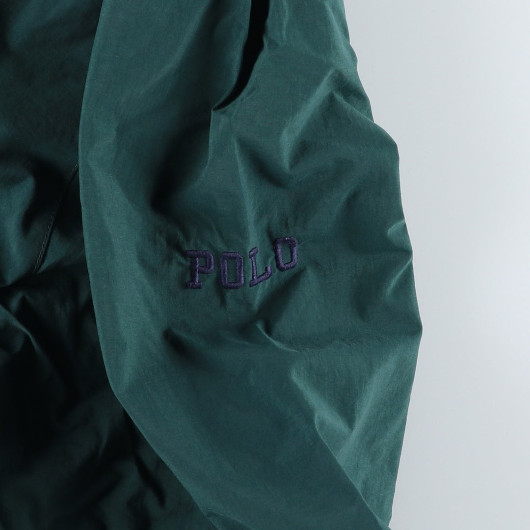 Ralph Lauren POLO by Ralph Lauren nylon pullover, men's size M Nylon green type Vintage Second Hand