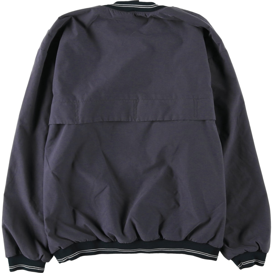 2000'S Nike Center Logo Warm-up Pullover, Men's Size M (approx.) polyester navy blue type Vintage Second Hand