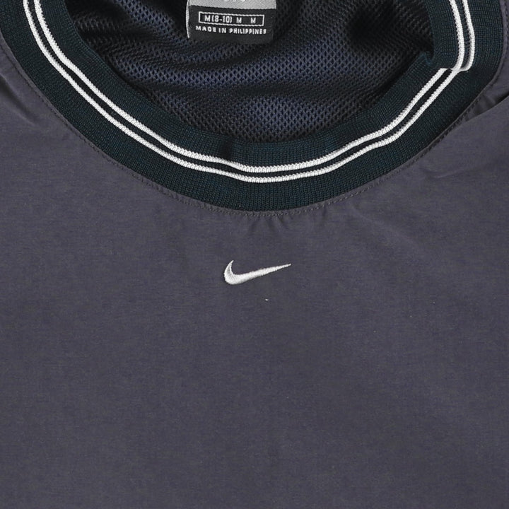 2000'S Nike Center Logo Warm-up Pullover, Men's Size M (approx.) polyester navy blue type Vintage Second Hand