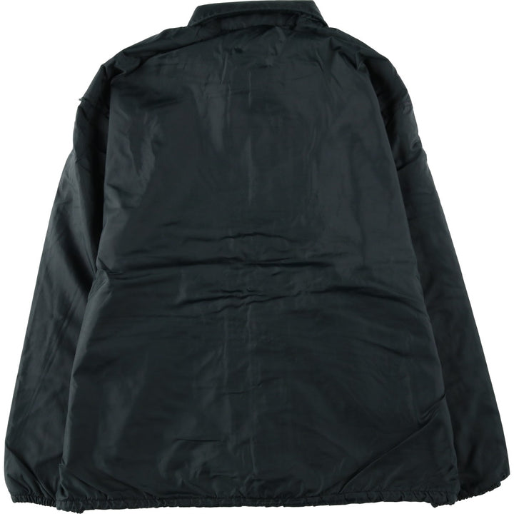 ~90'S Dunbrooke Coach Jacket, Made in USA, Men's XL equivalent, Vintage Nylon black type Vintage Second Hand