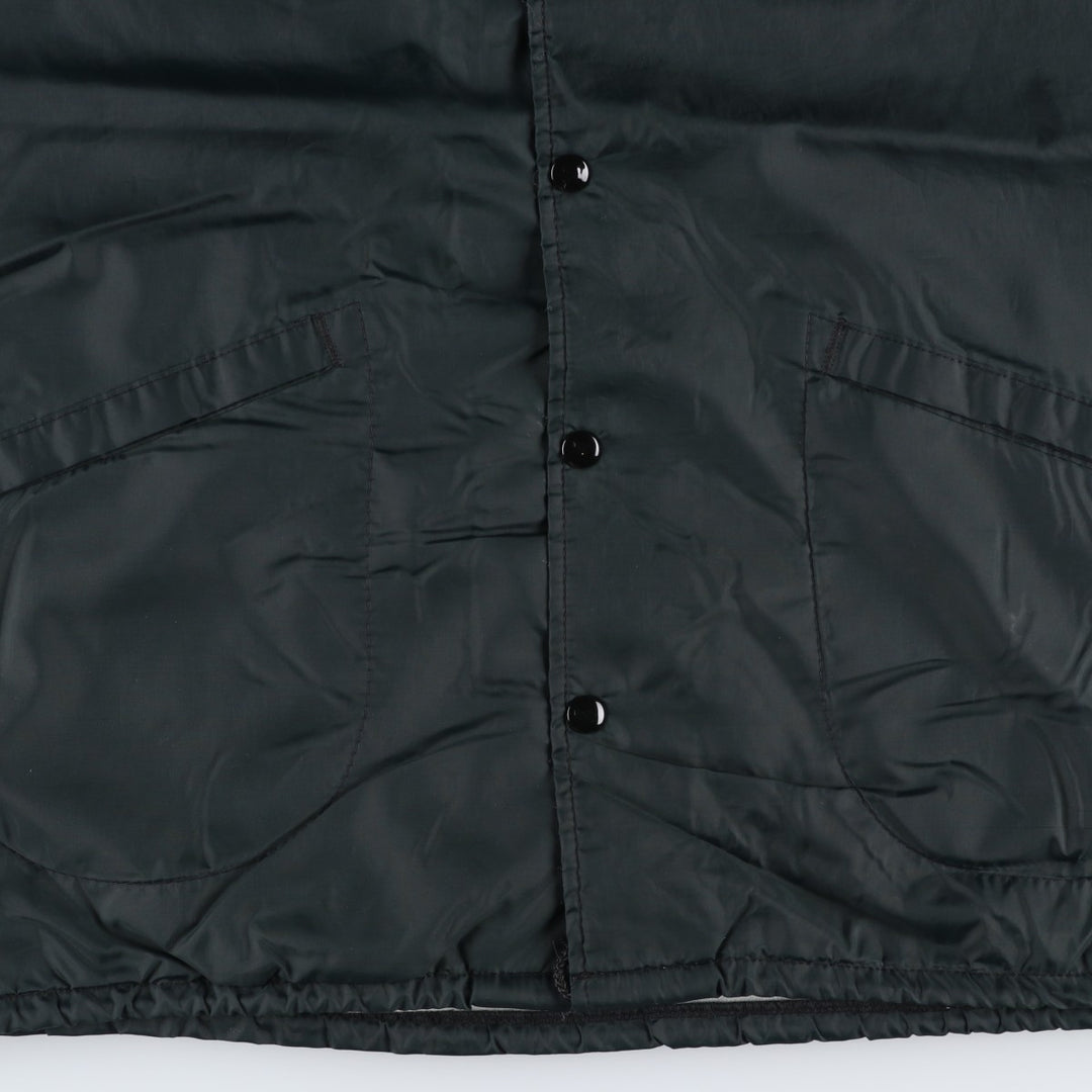 ~90'S Dunbrooke Coach Jacket, Made in USA, Men's XL equivalent, Vintage Nylon black type Vintage Second Hand