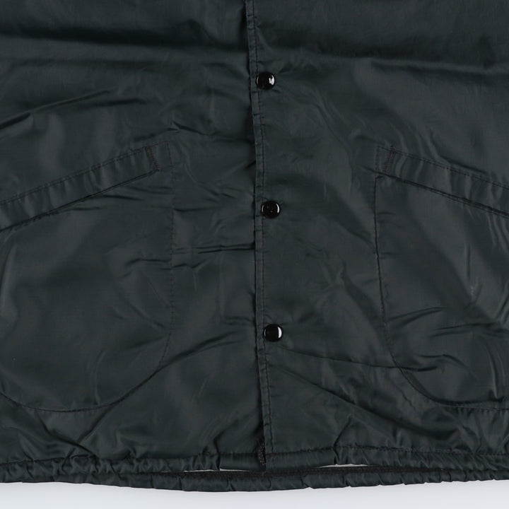 ~90'S Dunbrooke Coach Jacket, Made in USA, Men's XL equivalent, Vintage Nylon black type Vintage Second Hand