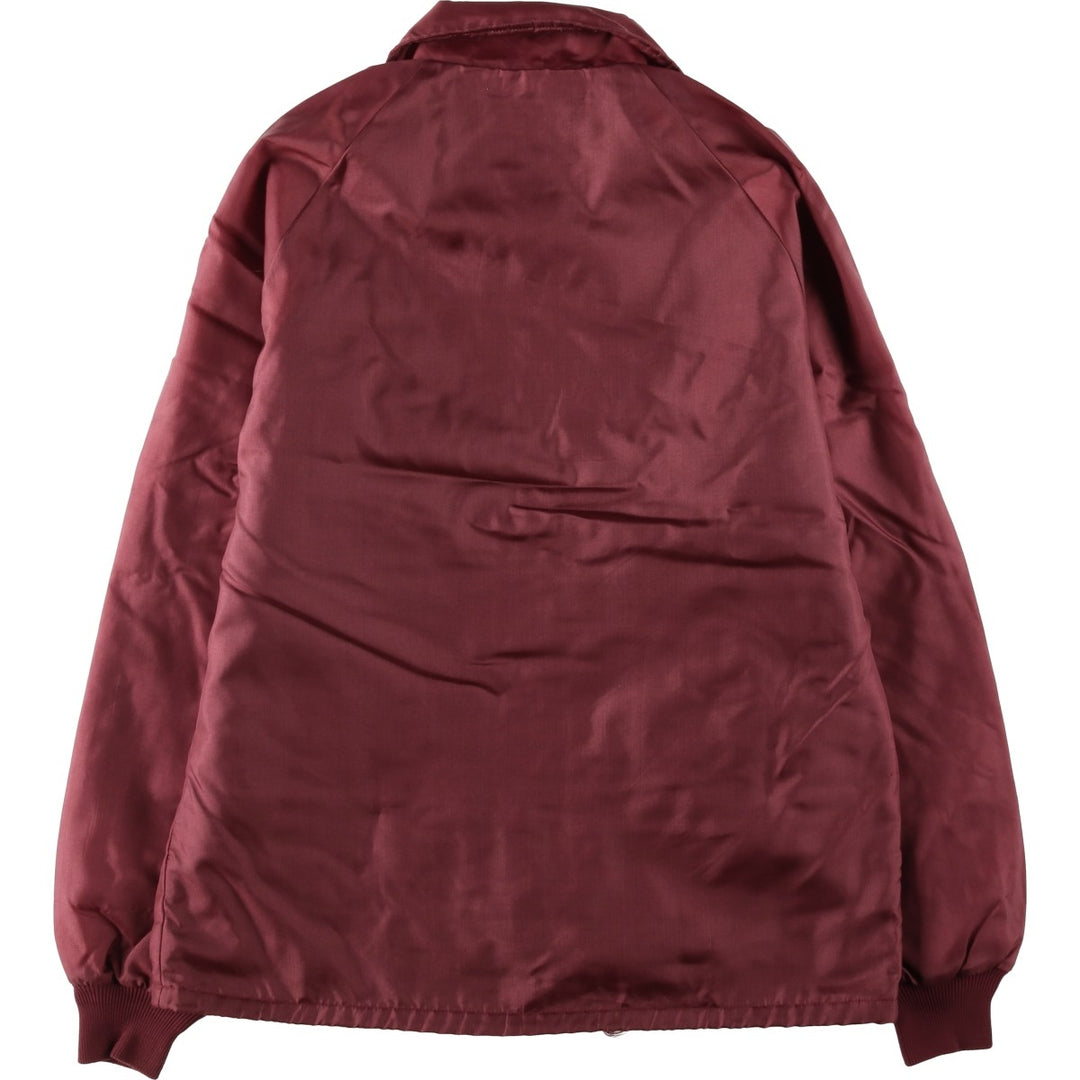80'S COLLEGIATE PACIFIC College Coach Jacket, Made in USA, Men's Size M (approx.), Vintage unclear wine-red Vintage Second Hand