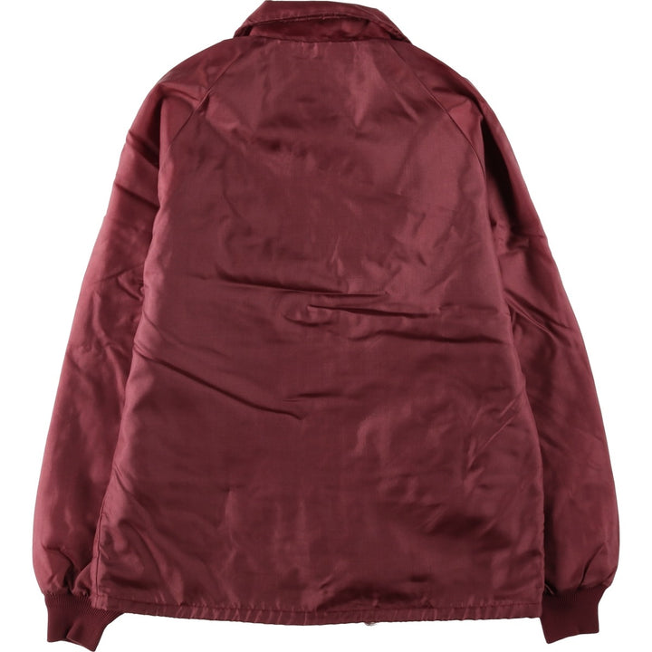 80'S COLLEGIATE PACIFIC College Coach Jacket, Made in USA, Men's Size M (approx.), Vintage unclear wine-red Vintage Second Hand