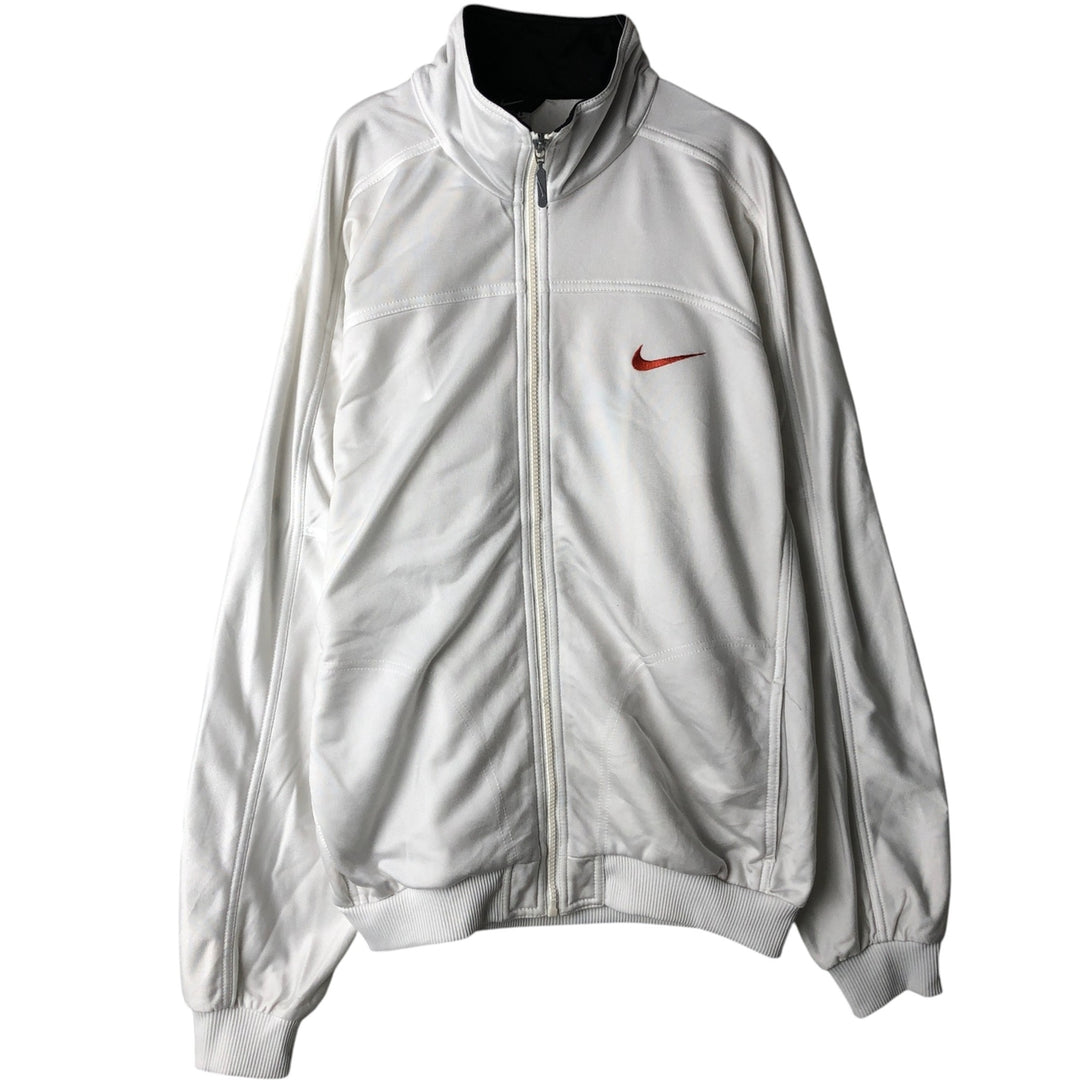 Nike Jersey Track Jacket Men's M polyester white type Vintage Second Hand