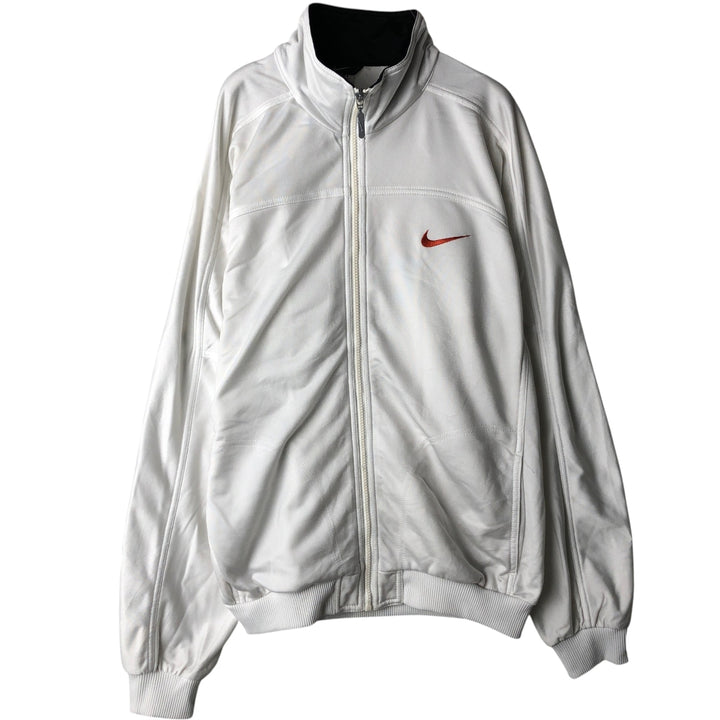 Nike Jersey Track Jacket Men's M polyester white type Vintage Second Hand