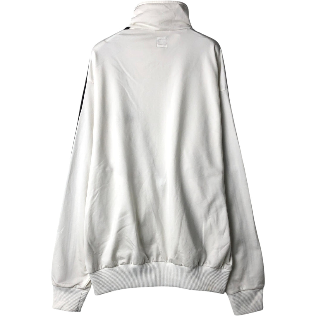 Adidas Trefoil Logo Track Jacket, Men's Size L (approx.) polyester white type Vintage Second Hand