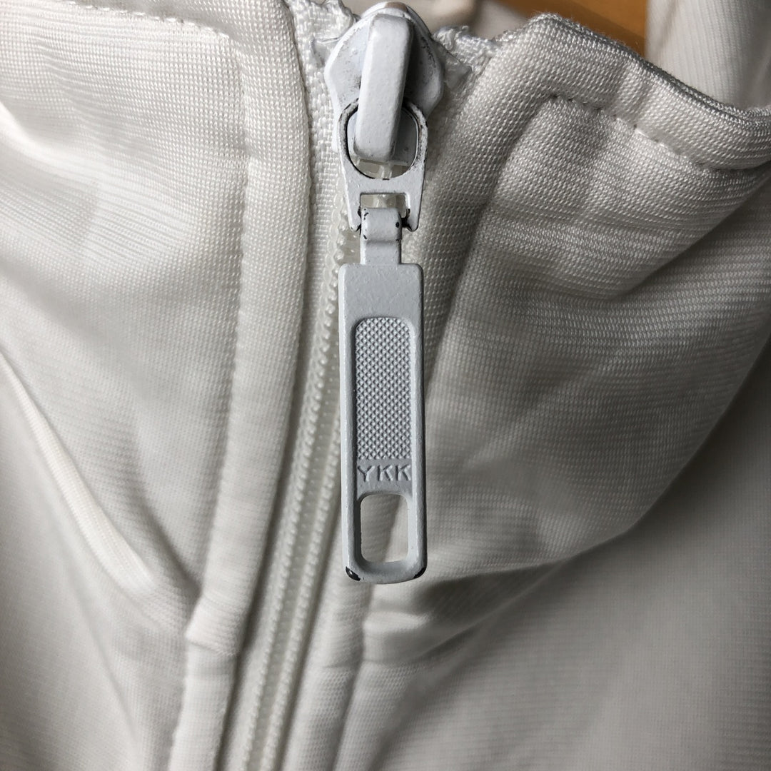 Adidas Trefoil Logo Track Jacket, Men's Size L (approx.) polyester white type Vintage Second Hand