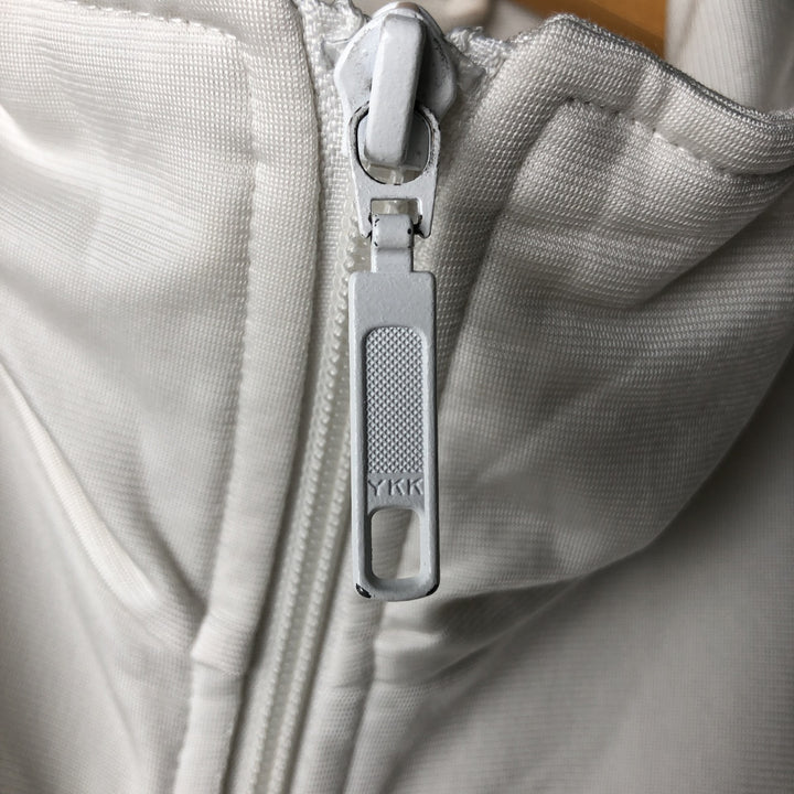 Adidas Trefoil Logo Track Jacket, Men's Size L (approx.) polyester white type Vintage Second Hand