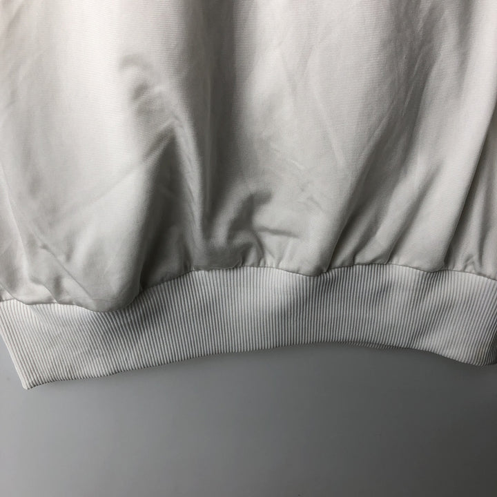 Adidas Trefoil Logo Track Jacket, Men's Size L (approx.) polyester white type Vintage Second Hand