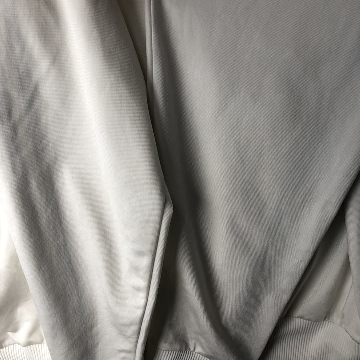 Adidas Trefoil Logo Track Jacket, Men's Size L (approx.) polyester white type Vintage Second Hand