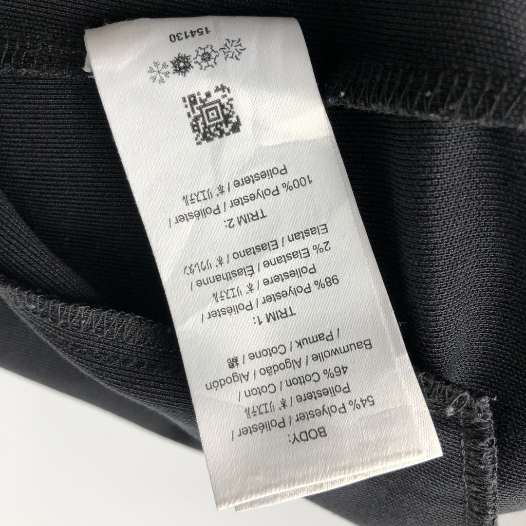 Fred Perry track jacket with one-point logo, men's size S (approx.) polyester black type Vintage Second Hand