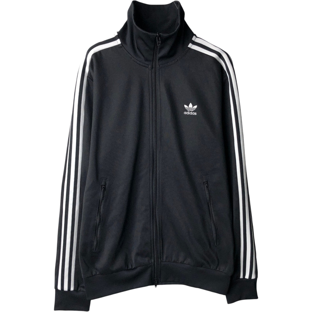 Adidas Trefoil Logo Track Jacket, Men's Size M (approx.) cotton black type Vintage Second Hand