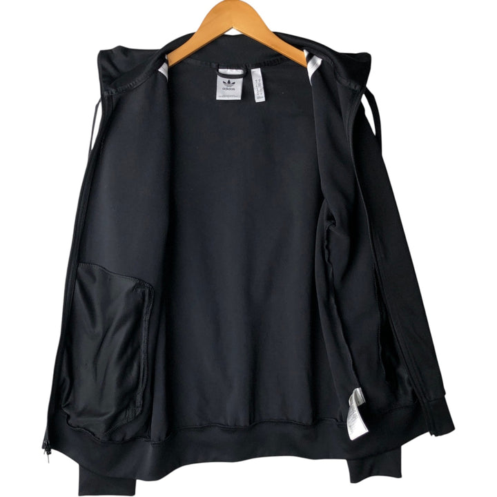 Adidas Trefoil Logo Track Jacket, Men's Size M (approx.) cotton black type Vintage Second Hand