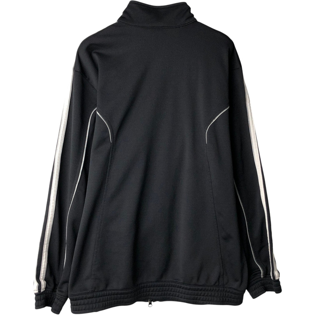 Adidas adidas jersey track jacket men's size S polyester black type Vintage Second Hand