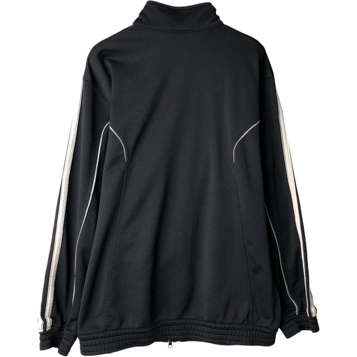 Adidas adidas jersey track jacket men's size S polyester black type Vintage Second Hand