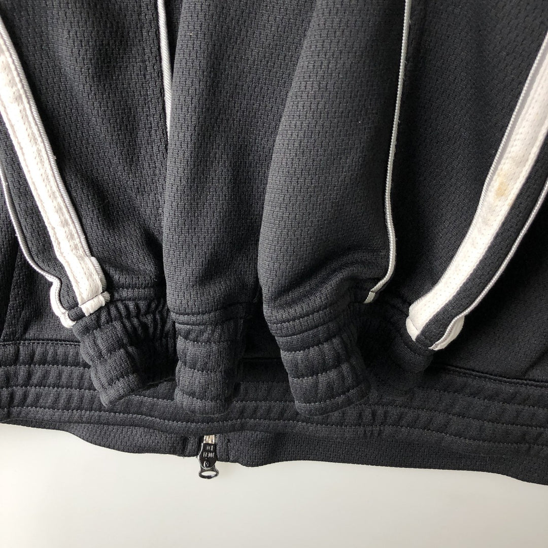Adidas adidas jersey track jacket men's size S polyester black type Vintage Second Hand