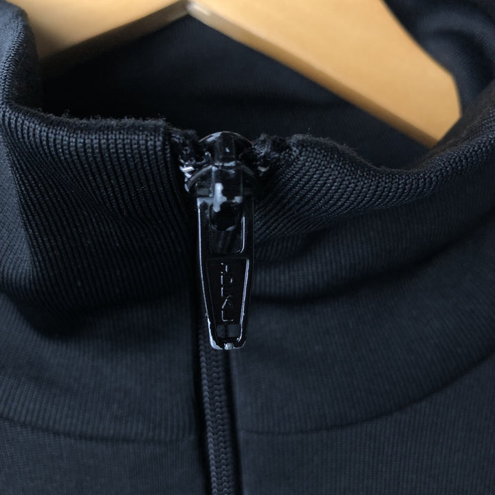 Adidas Trefoil Logo Track Jacket, Men's Size L (approx.) polyester black type Vintage Second Hand