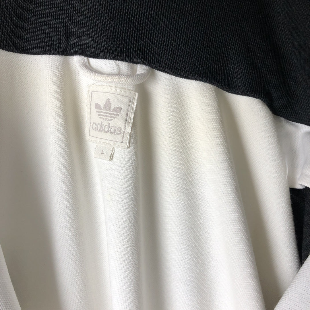 Adidas Trefoil Logo Track Jacket, Men's Size L (approx.) polyester black type Vintage Second Hand