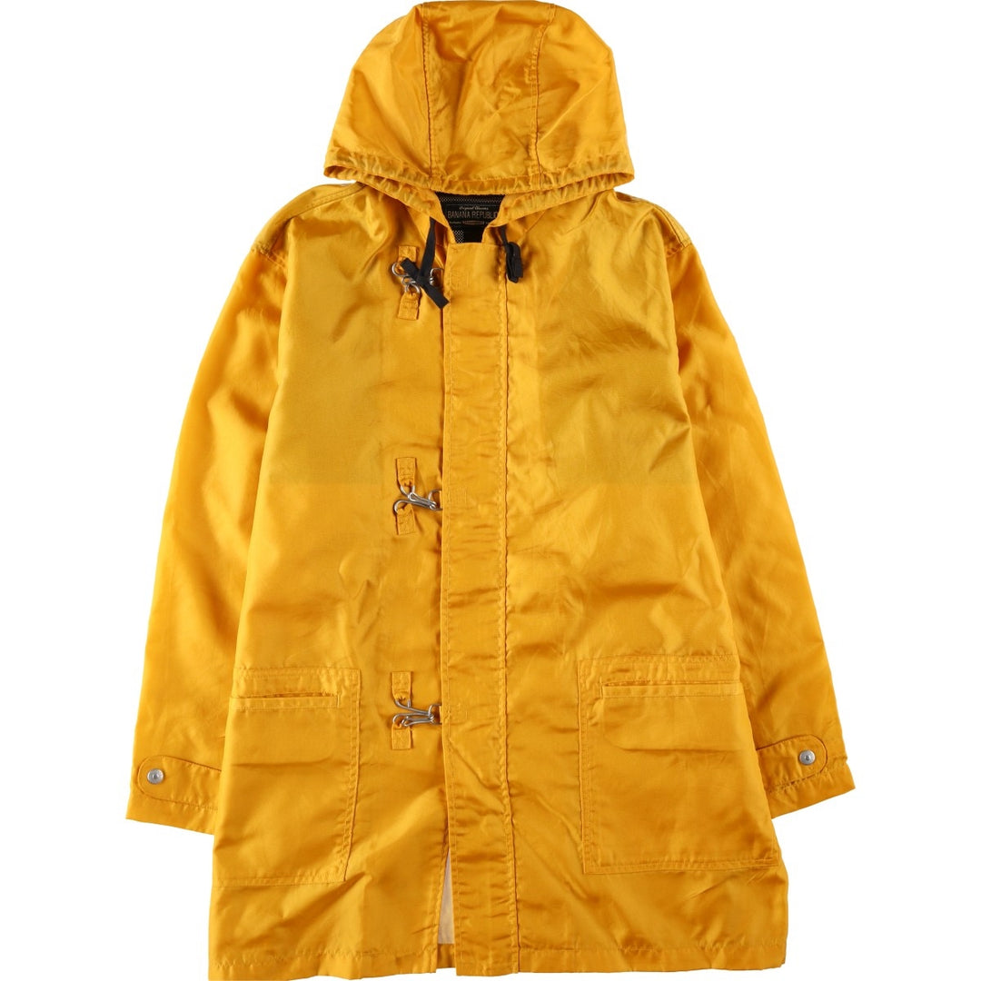 90s-00'S Banana Republic Fireman Jacket Rain Parka Men's Size M (Equivalent) Vintage Nylon yellow type Vintage Second Hand