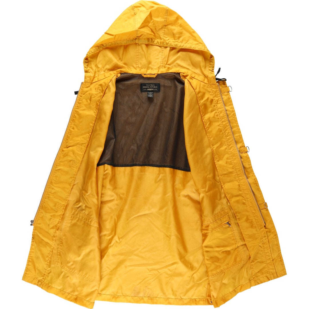 90s-00'S Banana Republic Fireman Jacket Rain Parka Men's Size M (Equivalent) Vintage Nylon yellow type Vintage Second Hand