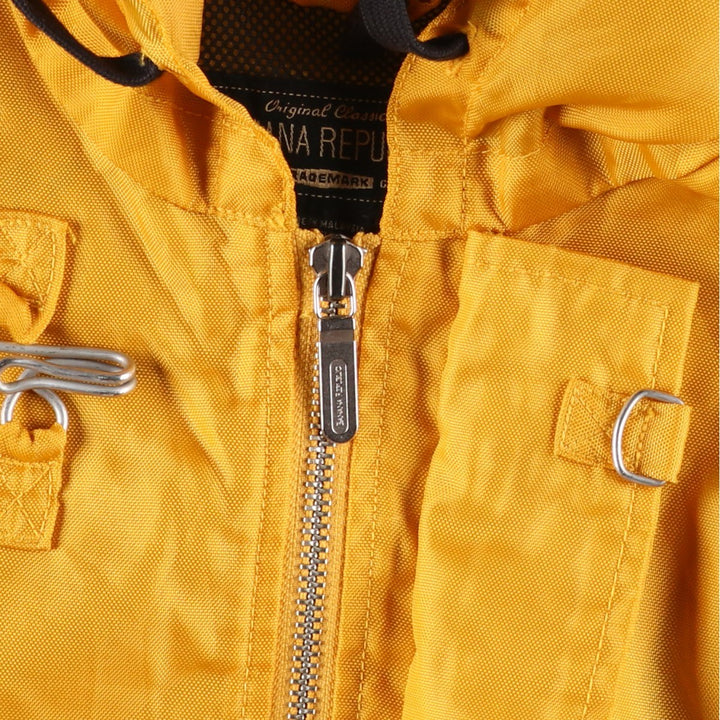 90s-00'S Banana Republic Fireman Jacket Rain Parka Men's Size M (Equivalent) Vintage Nylon yellow type Vintage Second Hand