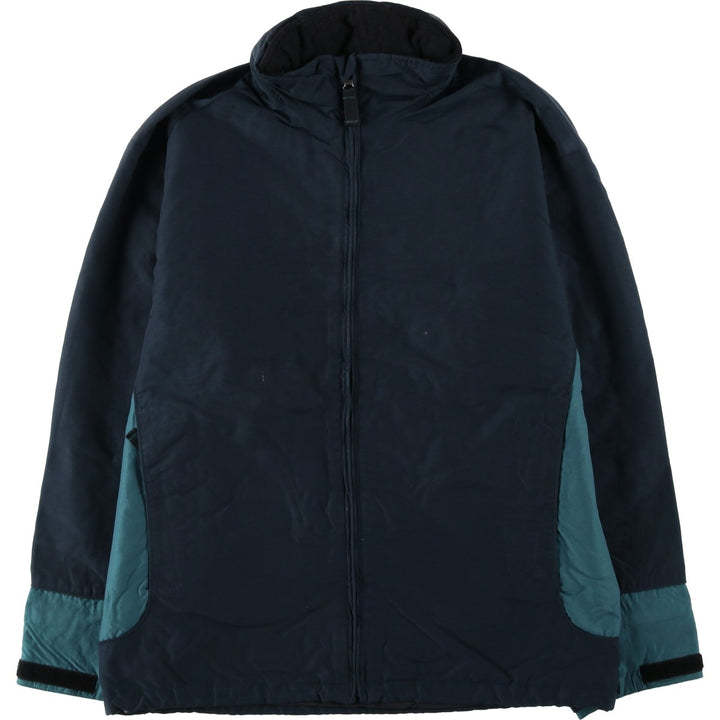 90'S GAP Vintage Padded Puffer Jacket, Men's Size Medium Nylon navy blue type Vintage Second Hand