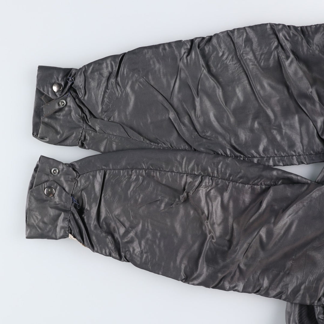 Vintage nylon racing jacket, men's size M unclear black type Vintage Second Hand