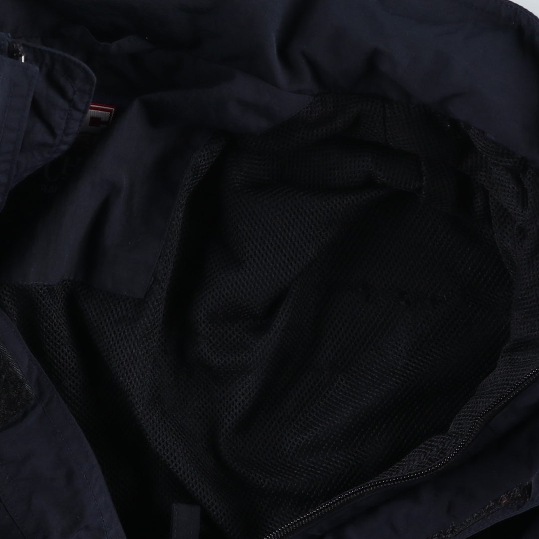 Ralph Lauren Chaps Anorak Jacket, Made in Russia, Men's Size L Nylon navy blue type Vintage Second Hand