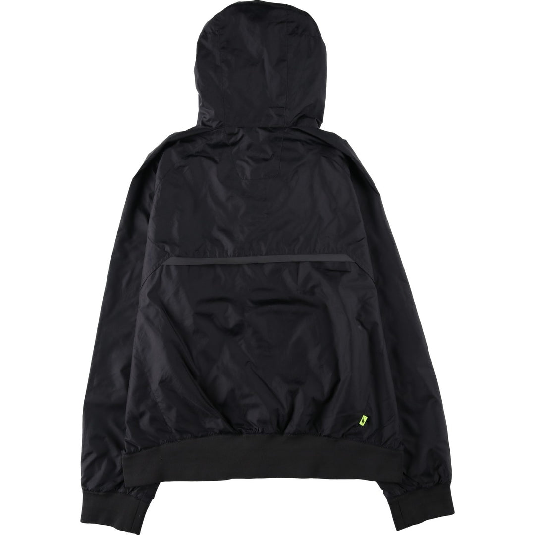 Ralph Lauren POLO SPORT hooded windbreaker, men's size XL (approx.) polyester black type Vintage Second Hand