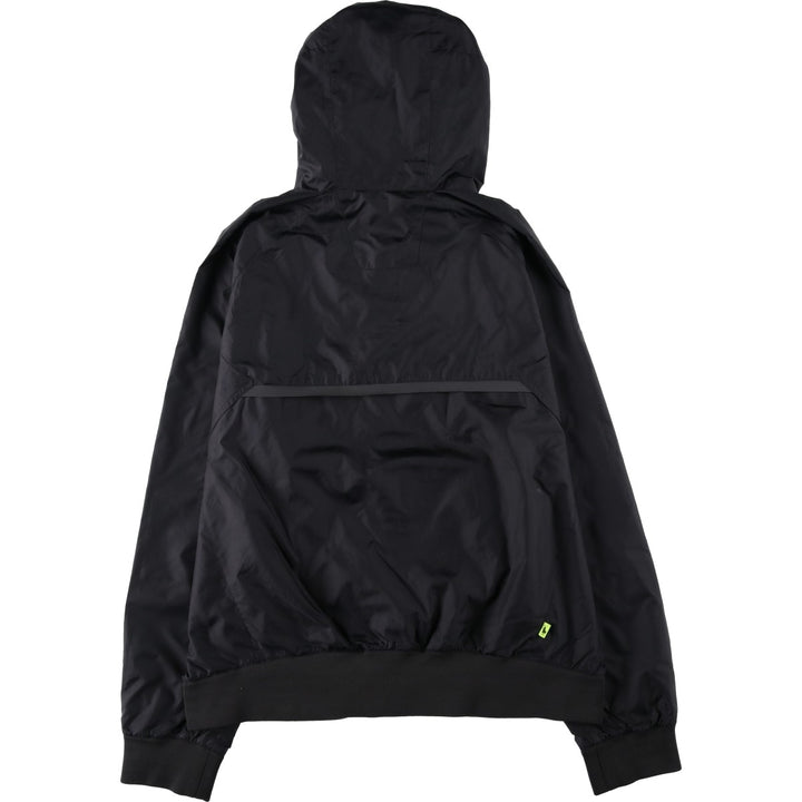 Ralph Lauren POLO SPORT hooded windbreaker, men's size XL (approx.) polyester black type Vintage Second Hand