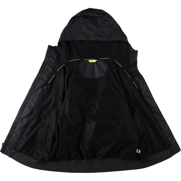 Ralph Lauren POLO SPORT hooded windbreaker, men's size XL (approx.) polyester black type Vintage Second Hand