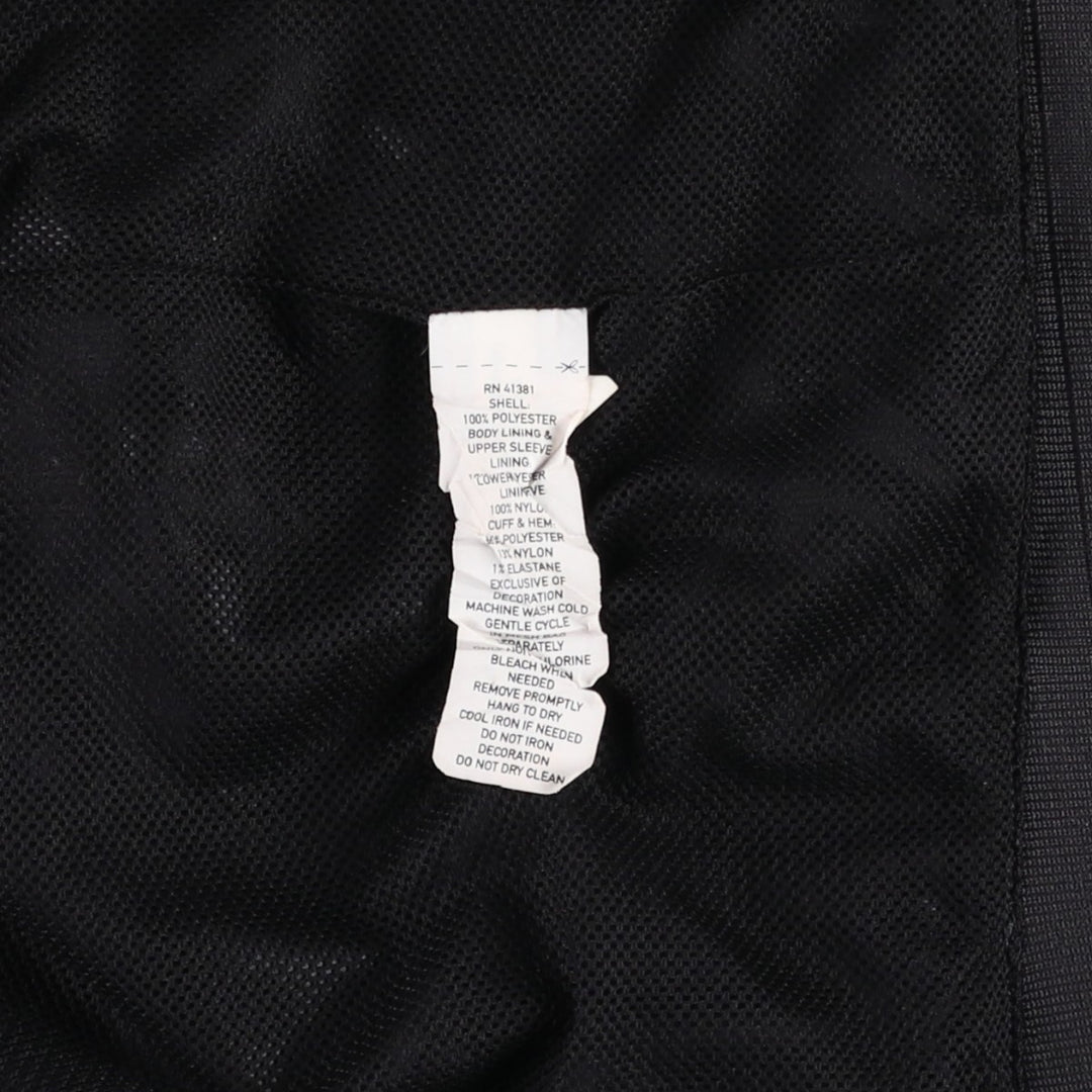 Ralph Lauren POLO SPORT hooded windbreaker, men's size XL (approx.) polyester black type Vintage Second Hand
