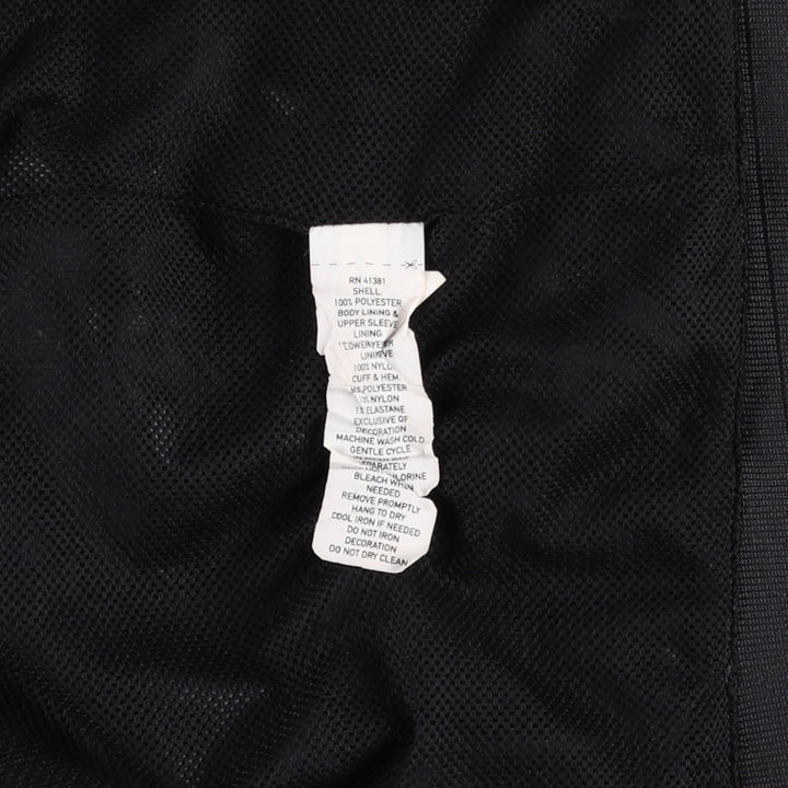 Ralph Lauren POLO SPORT hooded windbreaker, men's size XL (approx.) polyester black type Vintage Second Hand