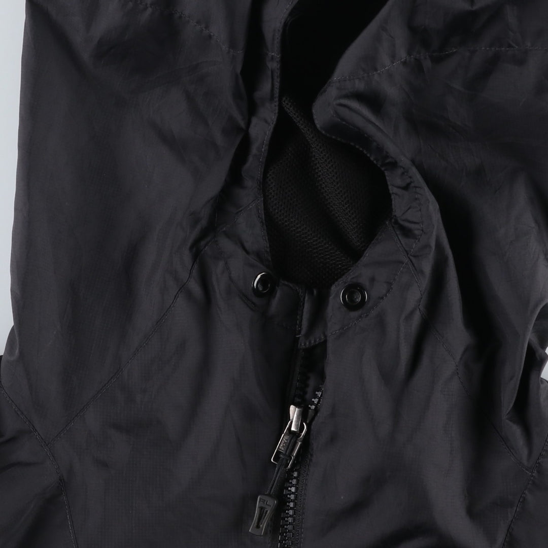 Ralph Lauren POLO SPORT hooded windbreaker, men's size XL (approx.) polyester black type Vintage Second Hand