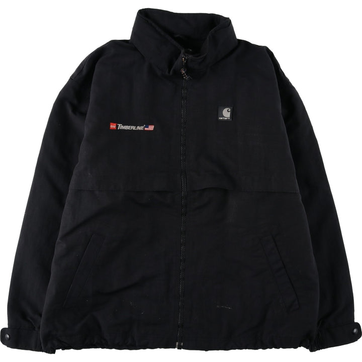 Carhartt nylon jacket, men's size XL unclear black type Vintage Second Hand