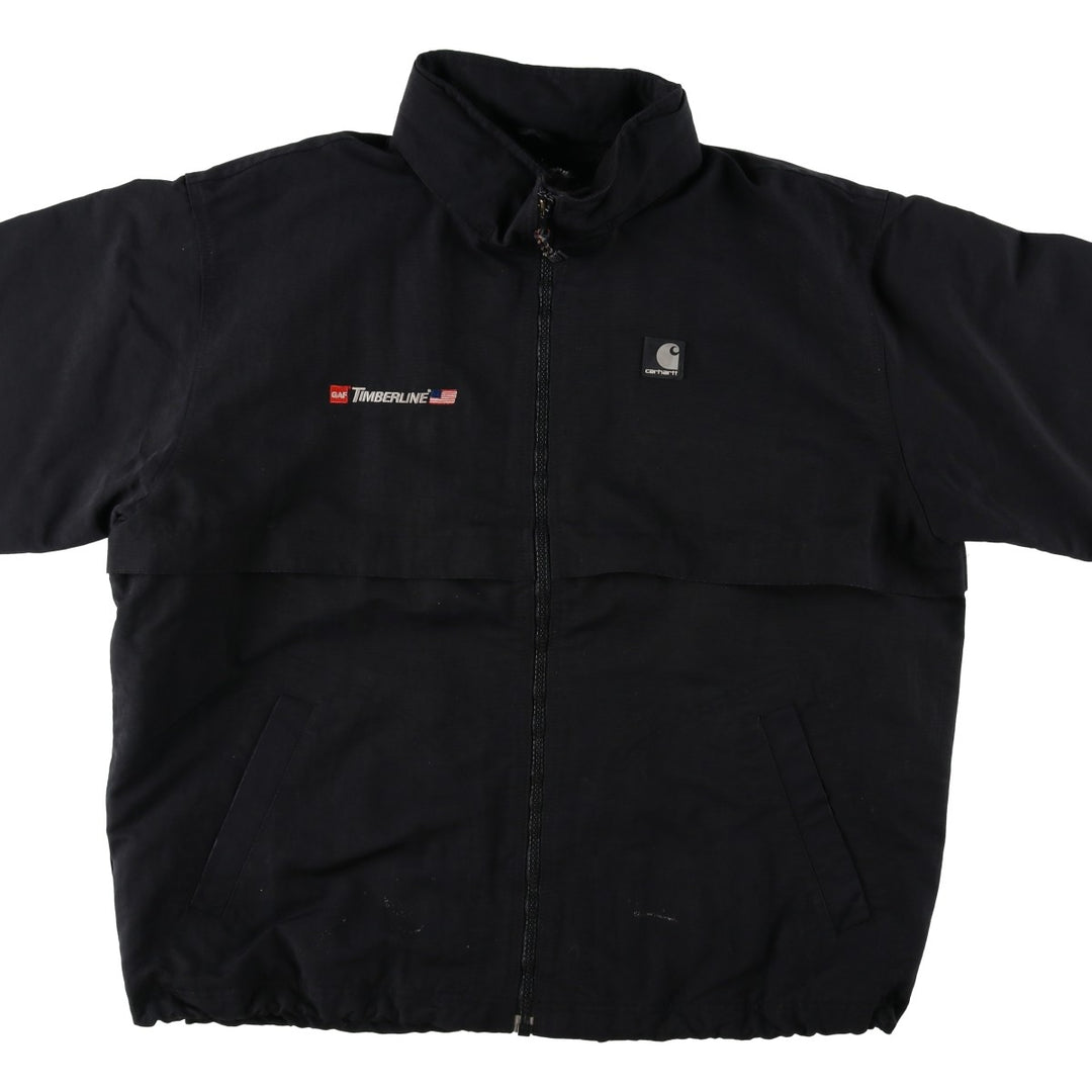 Carhartt nylon jacket, men's size XL unclear black type Vintage Second Hand