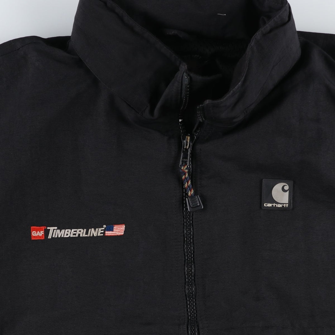 Carhartt nylon jacket, men's size XL unclear black type Vintage Second Hand