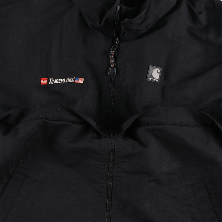 Carhartt nylon jacket, men's size XL unclear black type Vintage Second Hand