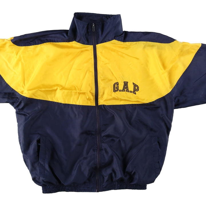 GAP nylon jacket, men's size M unclear navy blue type Vintage Second Hand