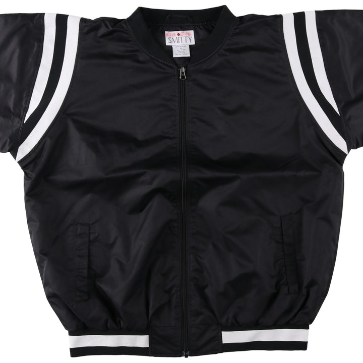 SMITTY Windbreaker, Men's Size XL (equivalent) polyester black type Vintage Second Hand