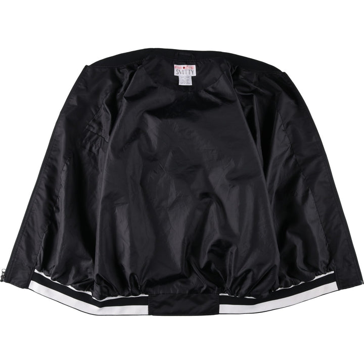 SMITTY Windbreaker, Men's Size XL (equivalent) polyester black type Vintage Second Hand