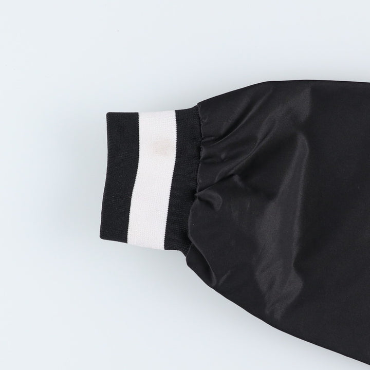 SMITTY Windbreaker, Men's Size XL (equivalent) polyester black type Vintage Second Hand