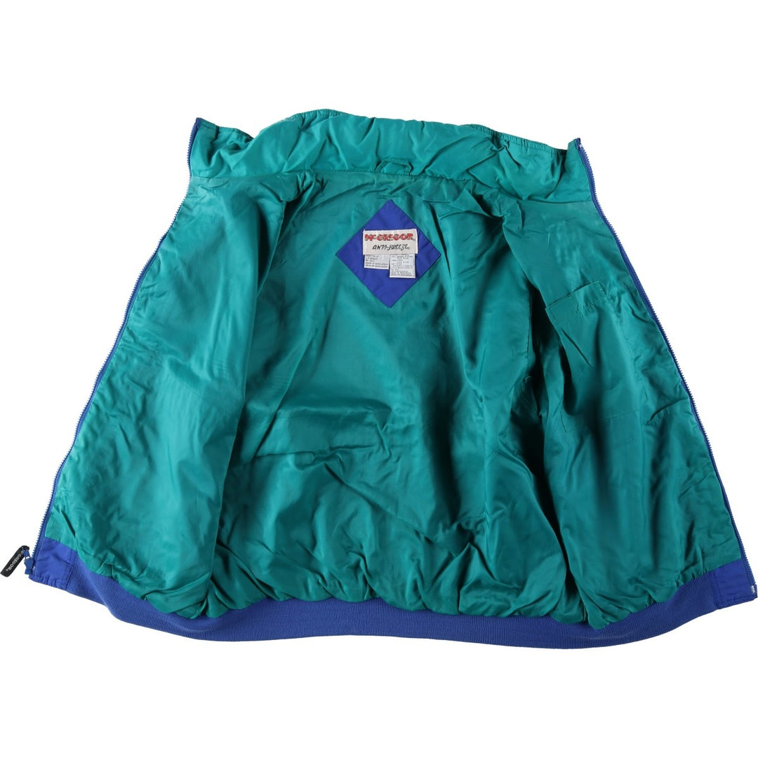 1990'S McGREGOR ANTI-BREEZE Nylon Jacket, Men's Size L (approx.), Vintage Nylon blue type Vintage Second Hand