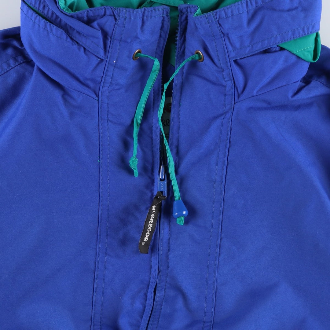 1990'S McGREGOR ANTI-BREEZE Nylon Jacket, Men's Size L (approx.), Vintage Nylon blue type Vintage Second Hand