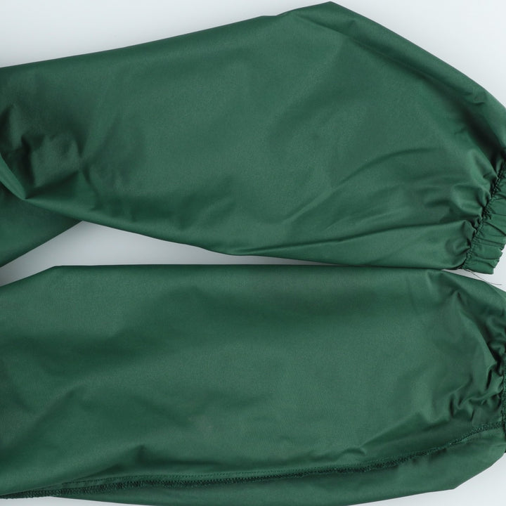 80s-90'S Lands' End Anorak Jacket, Men's XL equivalent, Vintage Nylon Green type dark green Vintage Second Hand